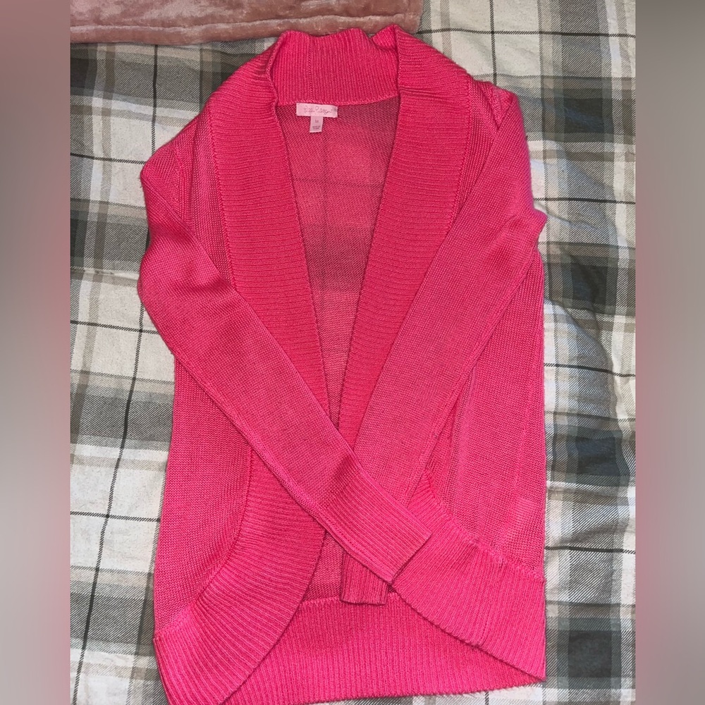 Lilly Pulitzer Pink Cardigan – Size XS 💗